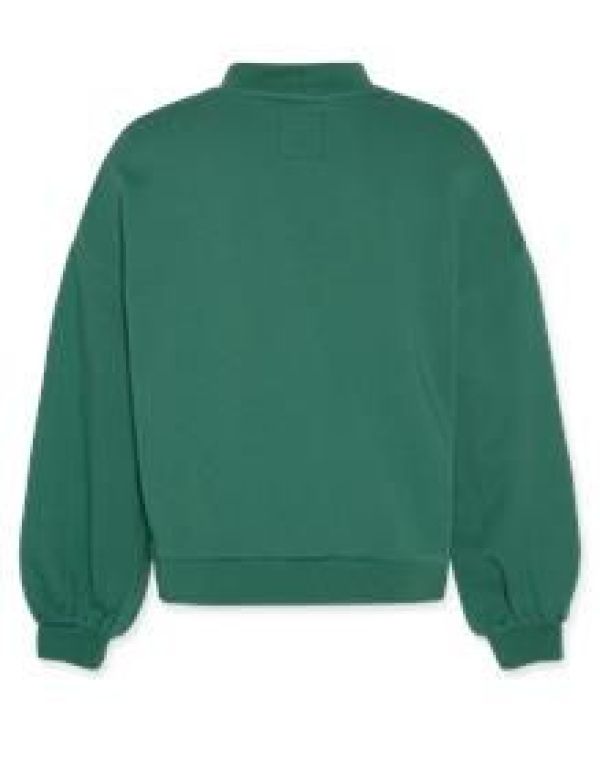 AO76 Sweater Groen meisjes (Sweater Violetta AO76  - 123-1123-601) - Victor & Camille Destelbergen
