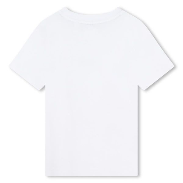 Timberland T-shirt s/s Wit jongens (Tee-shirt manches courtes blanc - T60084-TIMBE-10P) - Victor & Camille Destelbergen