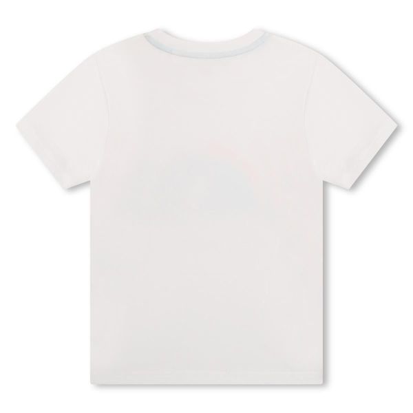 Timberland T-shirt s/s Wit jongens (Tee-shirt manches courtes blanc - T60142-TIMBE-10P) - Victor & Camille Destelbergen