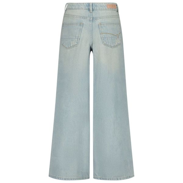 Vingino Jeansbroek Denim blue meisjes (Cassie pocket light vintage jeans - SS24KGD42008) - Victor & Camille Destelbergen
