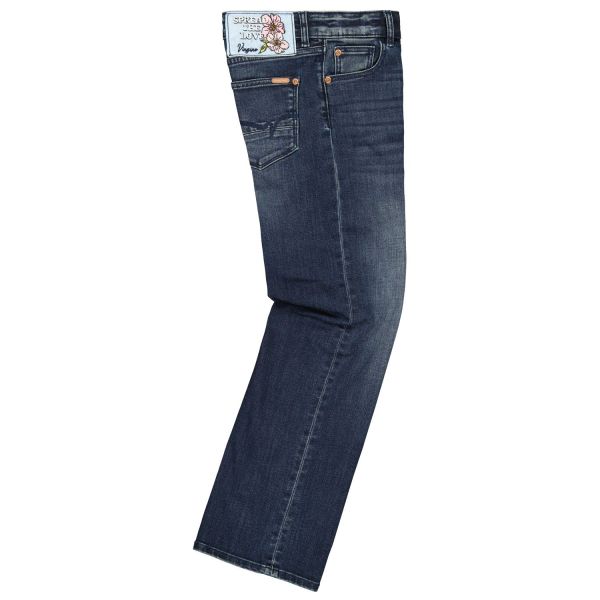 Vingino Jeansbroek Denim blue meisjes (Cato dark vintage jeans - CR24KGD42006) - Victor & Camille Destelbergen