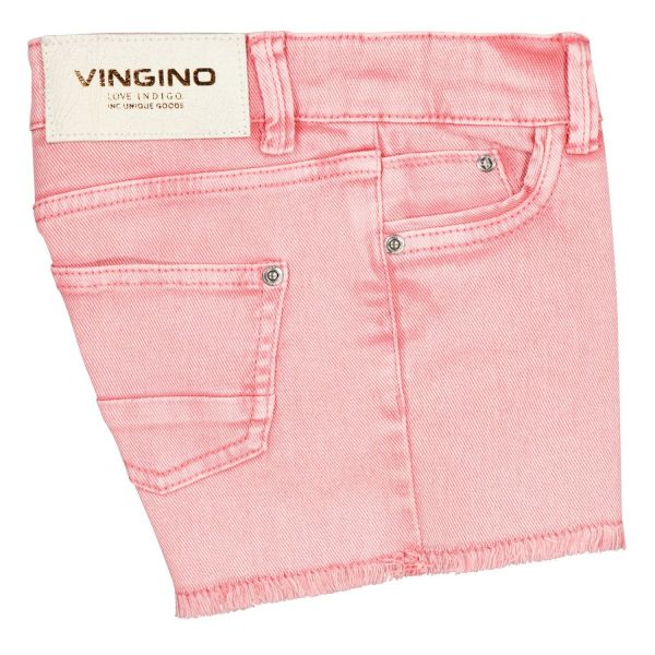 Vingino Short Roze meisjes (Dafina color electric pink - SS23KGD46001) - Victor & Camille Destelbergen