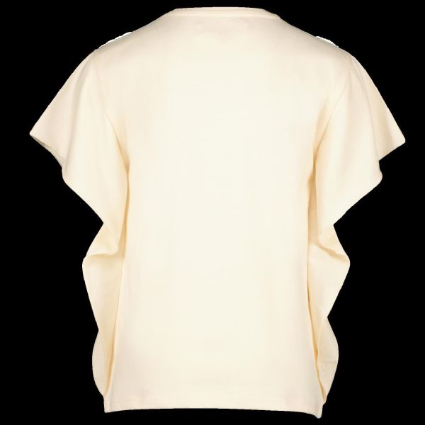 Vingino T-shirt s/s Ecru meisjes (Haillie warm white T-shirt - HS23KGN30001) - Victor & Camille Destelbergen