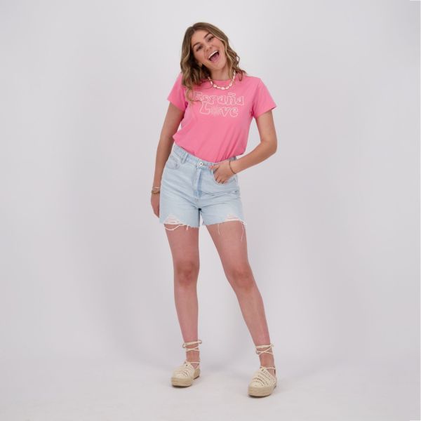 Vingino T-shirt s/s Roze meisjes (Harlow T-shirt creamy pink - C088KGN30002) - Victor & Camille Destelbergen
