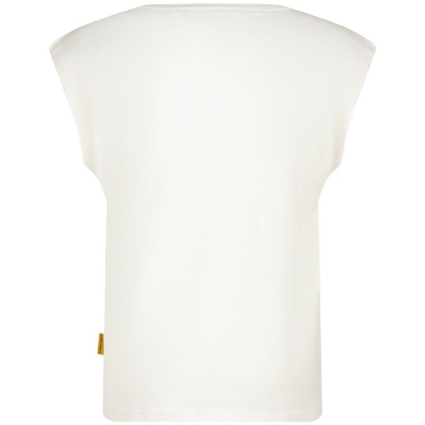Vingino T-shirt s/s Wit meisjes (Helisa t-shirt real white - HS24KGN30002) - Victor & Camille Destelbergen