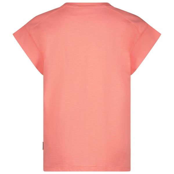 Vingino T-shirt s/s Roze meisjes (Hinka shirt coral peach - SS24KGN30013 coral) - Victor & Camille Destelbergen